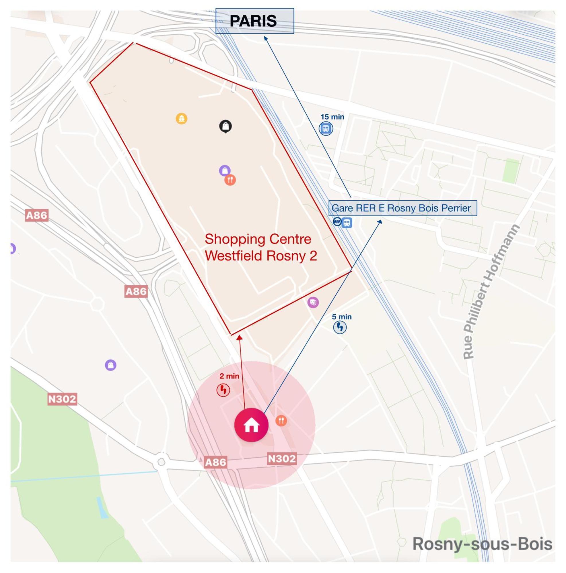 Studio Proche Du Centre Paris 15 Min 호스니-쑤-부와 외부 사진