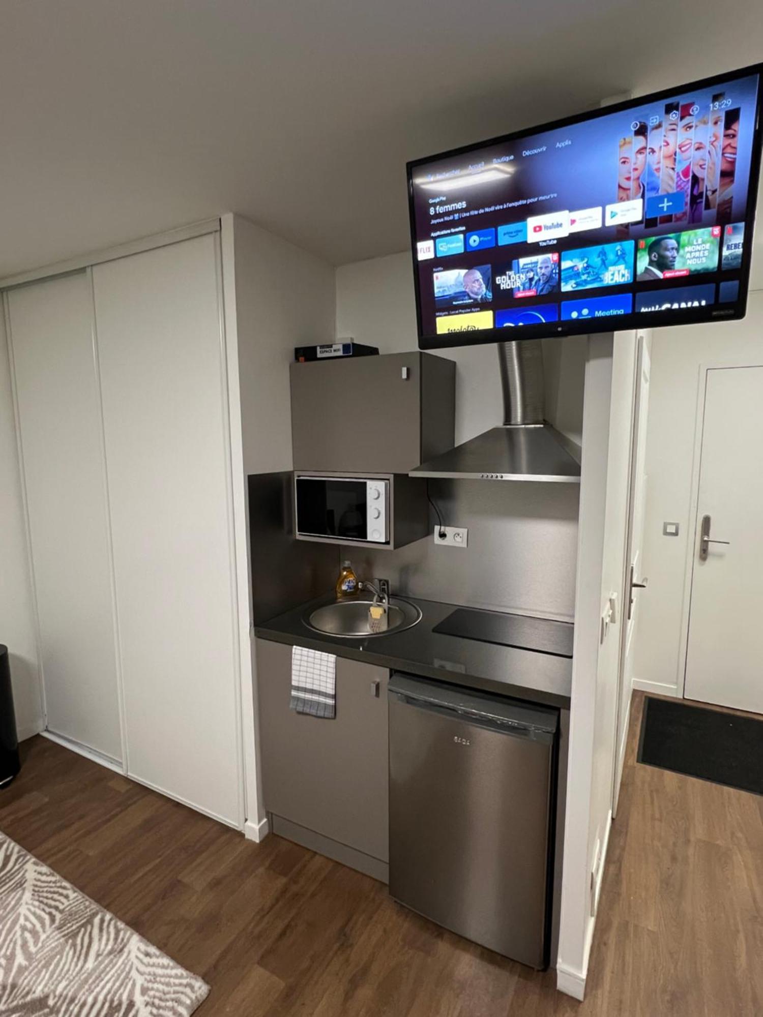 Studio Proche Du Centre Paris 15 Min 호스니-쑤-부와 외부 사진