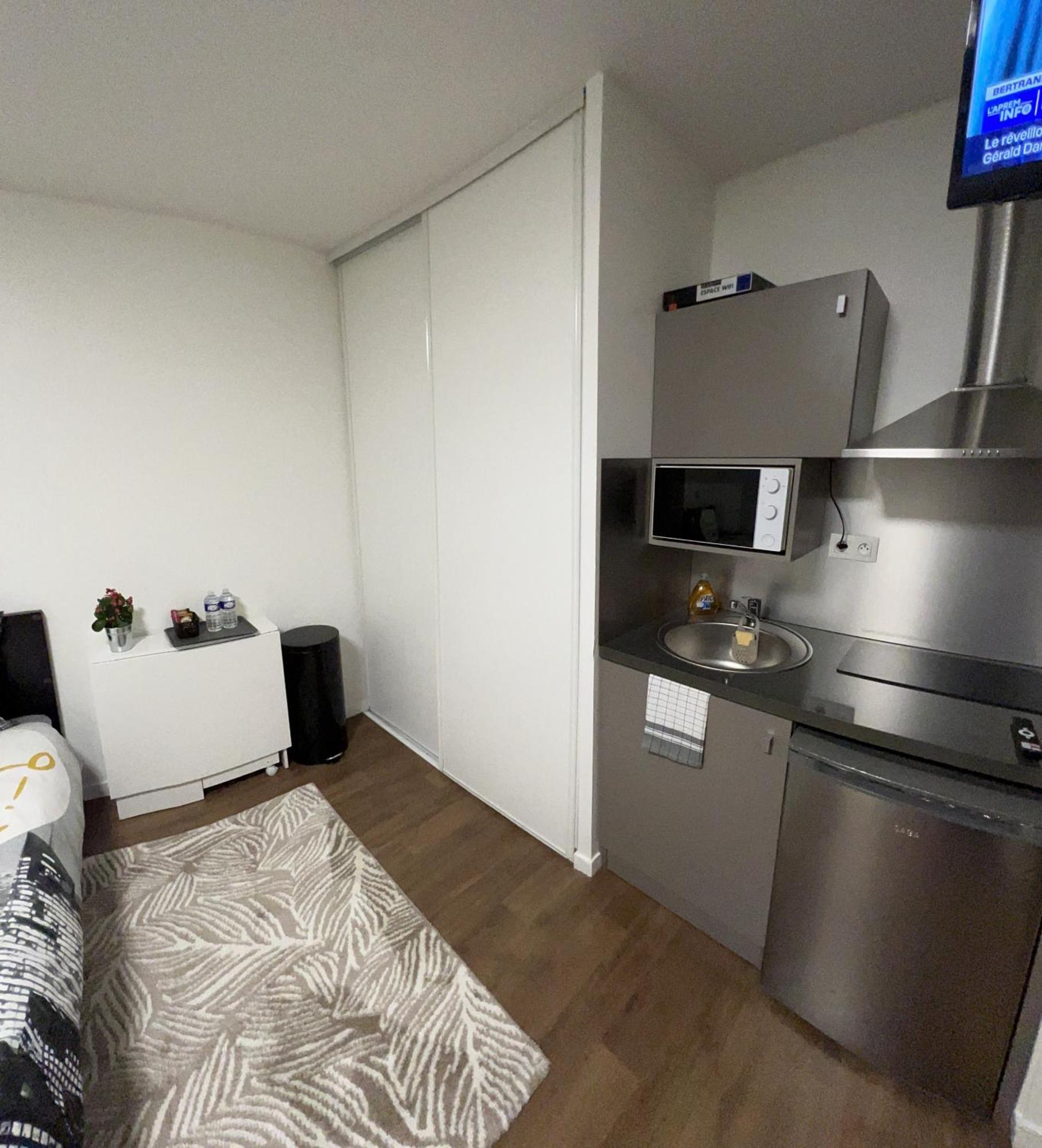Studio Proche Du Centre Paris 15 Min 호스니-쑤-부와 외부 사진